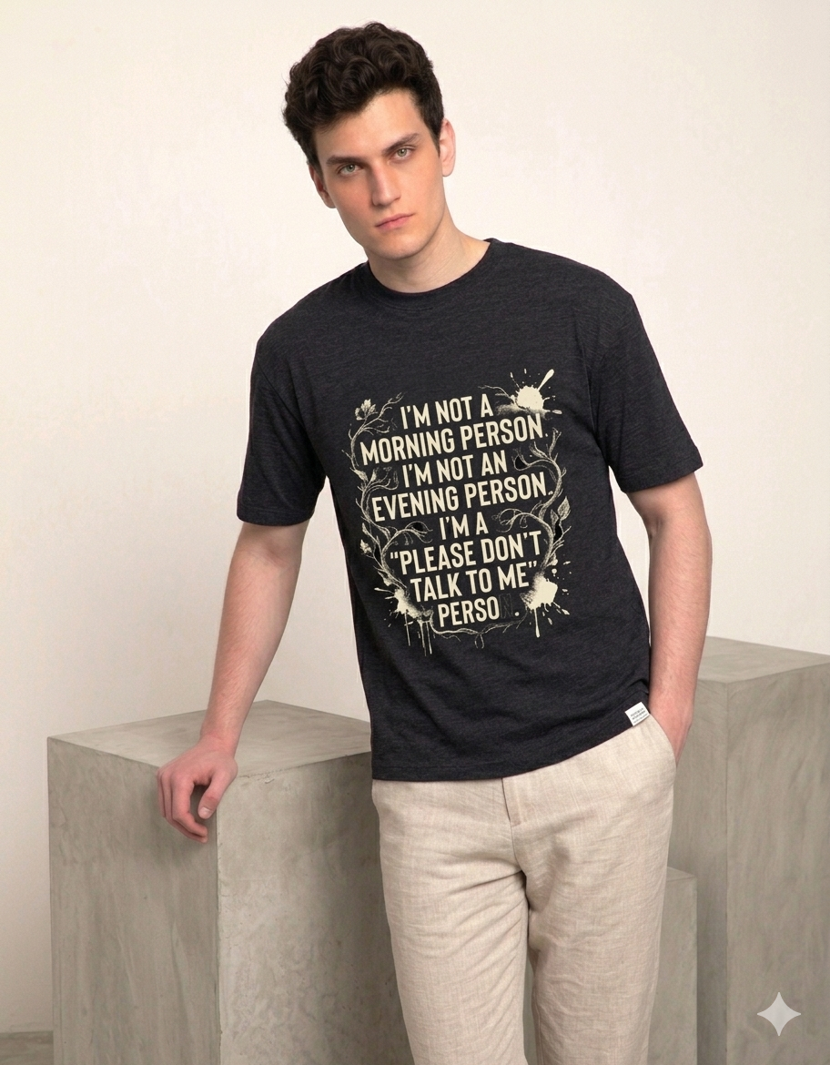Unisex Standard black T-Shirt