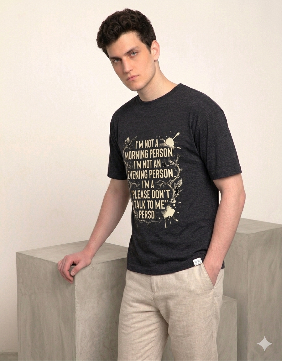 Unisex Standard black T-Shirt
