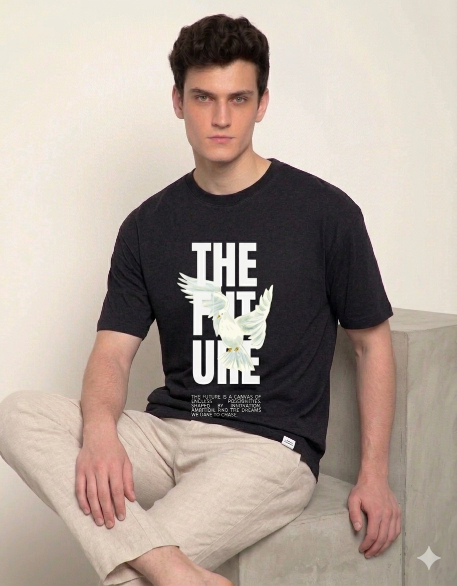 The future black t shirt