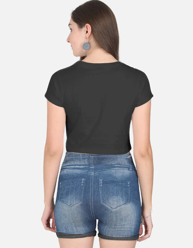 Baby I'm The Prize Crop Top – Women's Graphic Tee