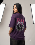 Deadly Angel Oversized T-Shirt – Women's Graphic Tee