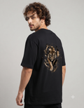 Prowling Tiger Oversized T-Shirt – Men's Graphic Tee