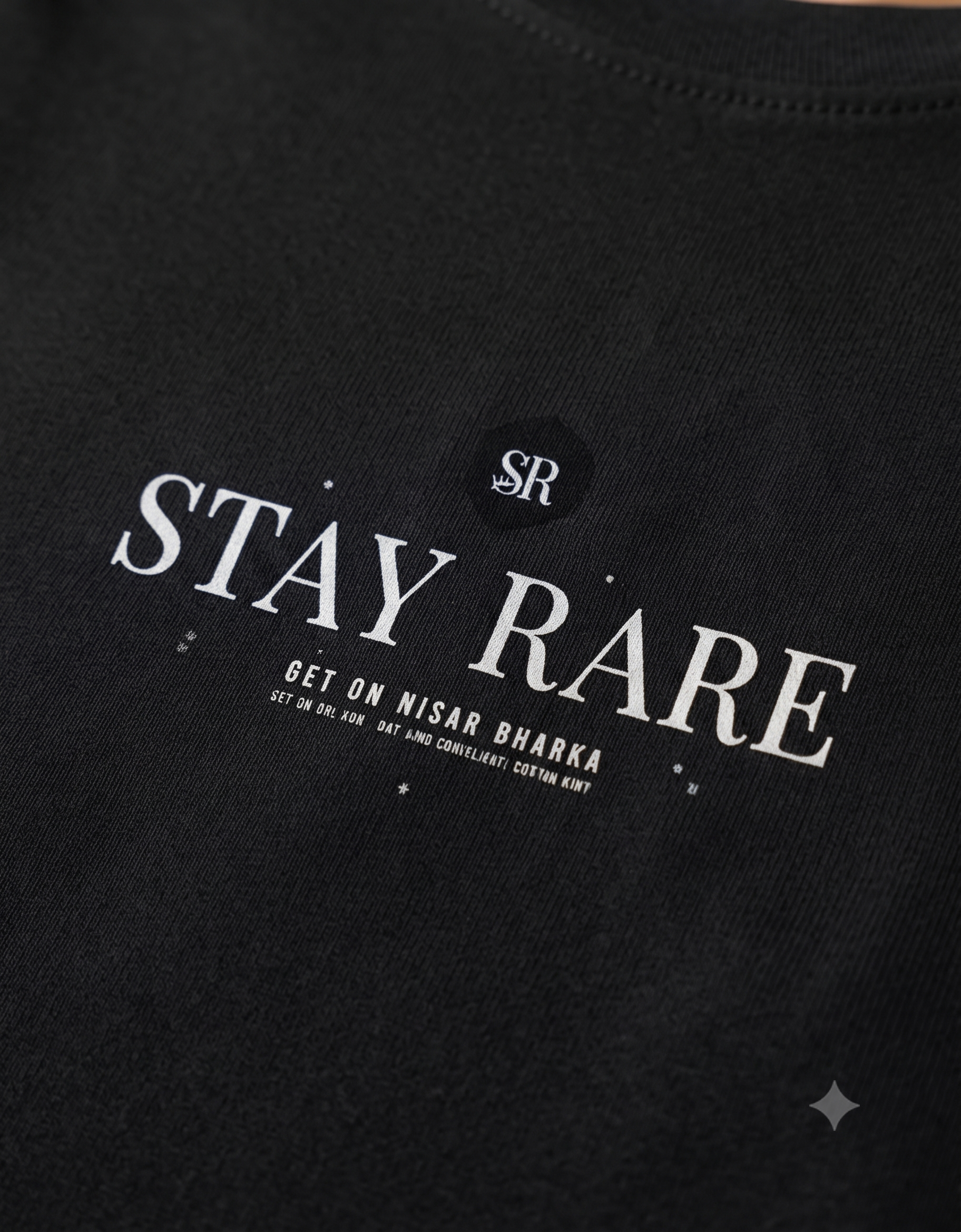 Stay Rare Crop Top – Women's Graphic Tee