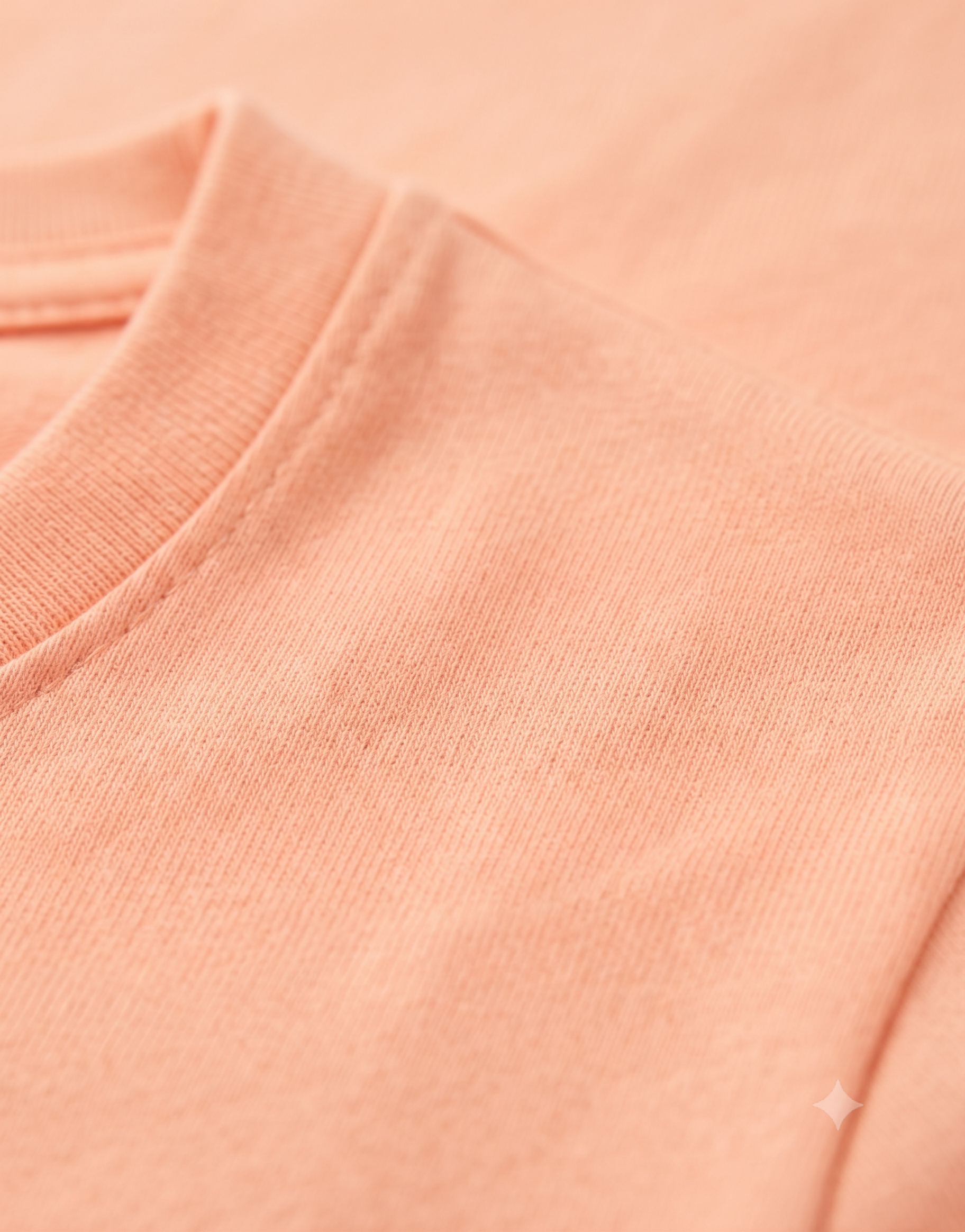 Plain	Peach	T-Shirt