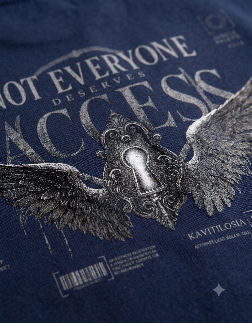 Not Everyone Deserves Access Oversized T-Shirt – Men's Graphic Tee