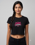 Chaos Coordinator Crop Top – Women's Graphic Tee