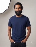 Plain Navy Blue T-Shirt