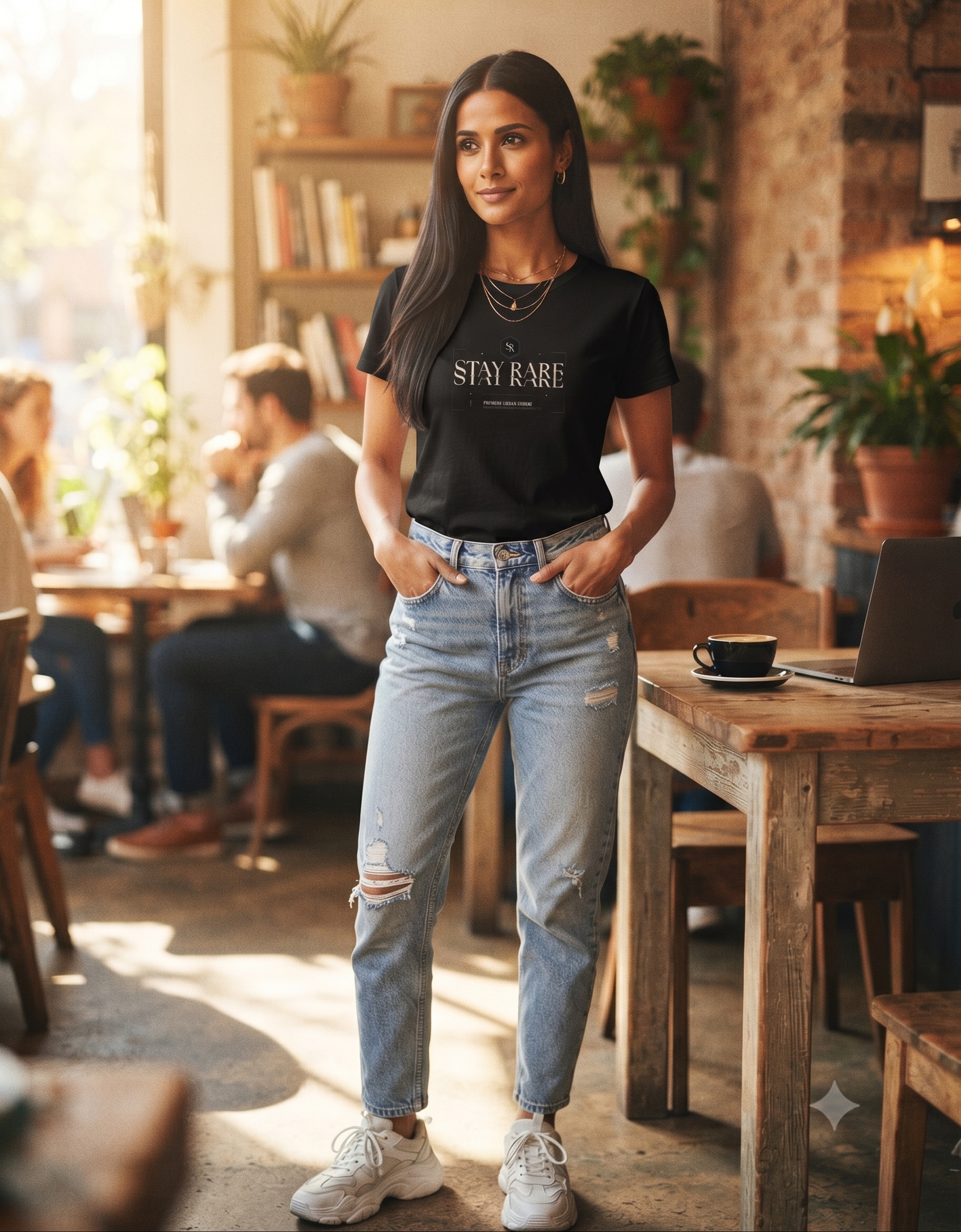 Stay Rare Premium Urban Streetwear Women's Classic T-Shirt – Graphic Tee