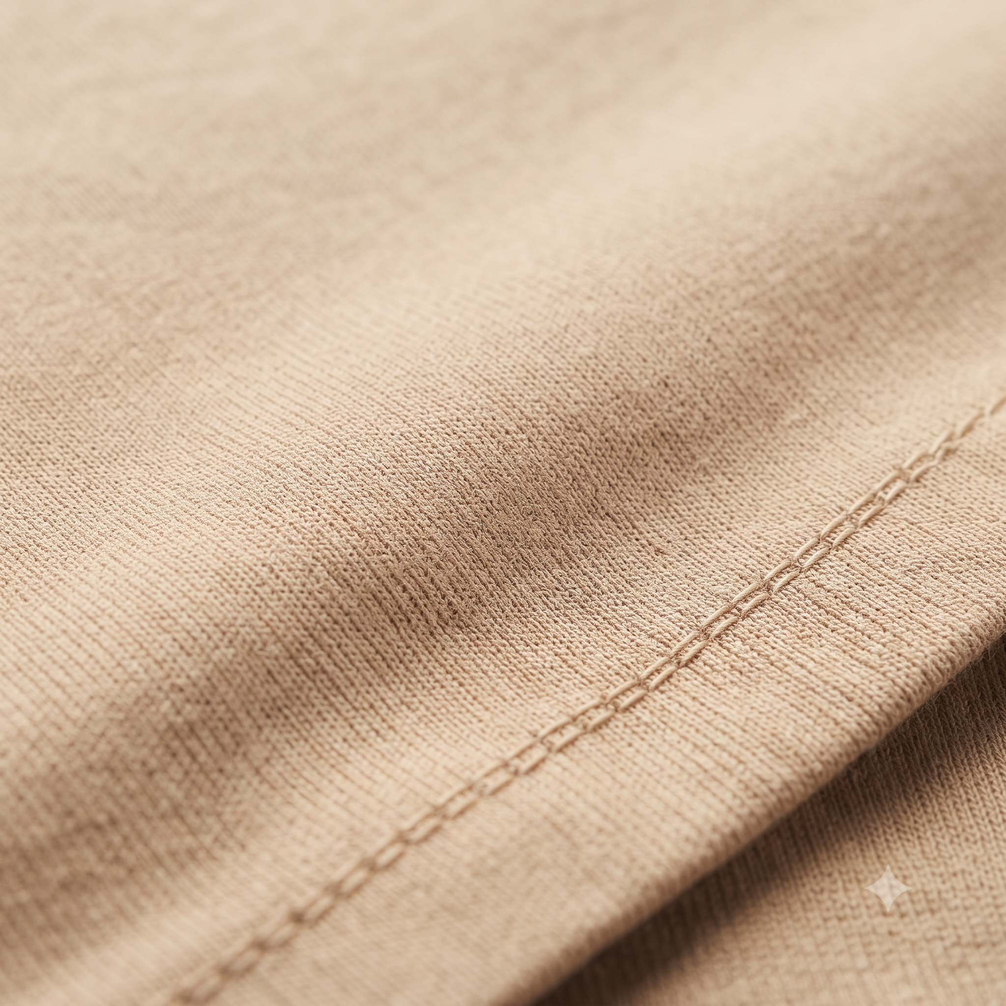 Plain	Beige	Oversized	T-Shirt