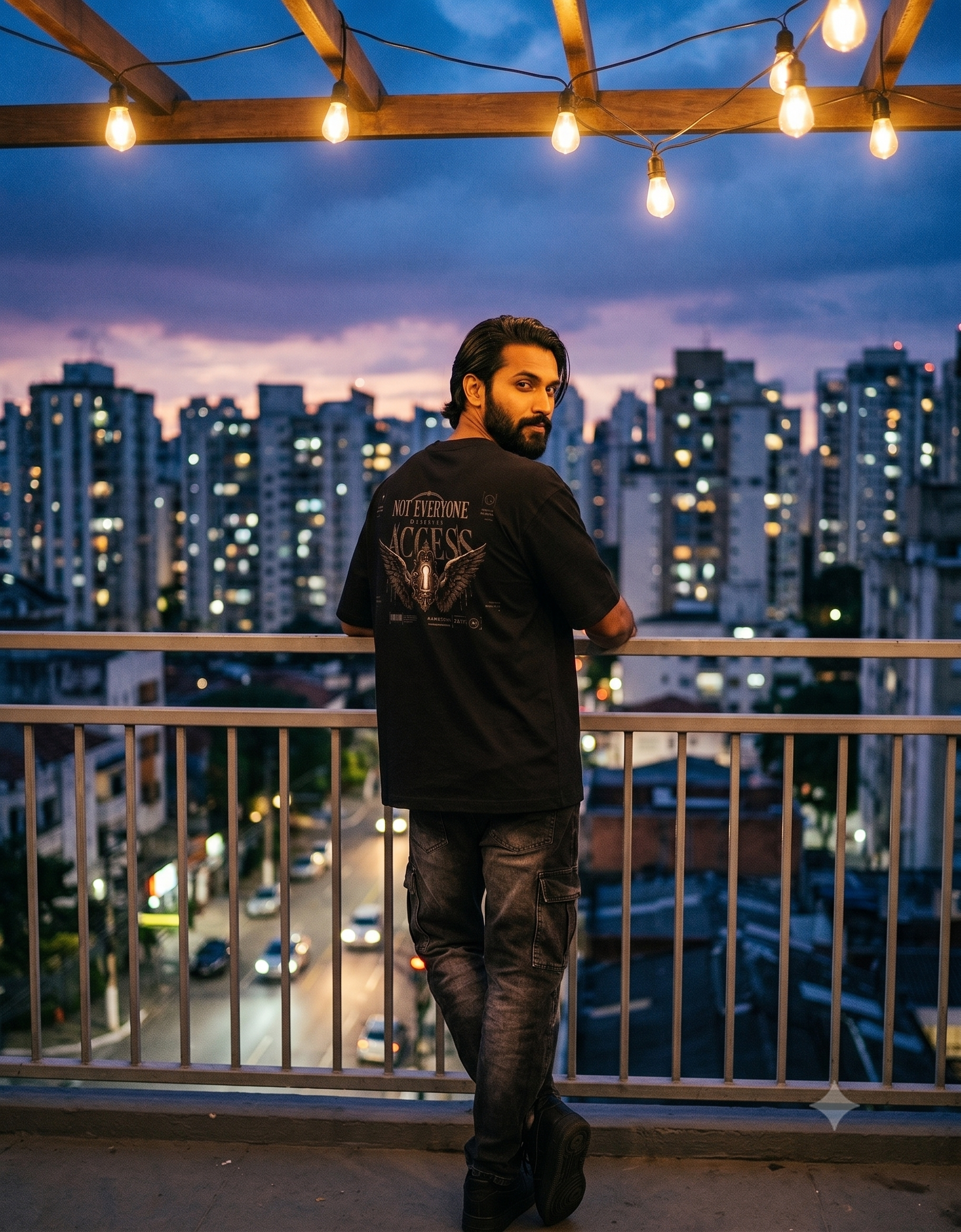 Not Everyone Deserves Access Oversized T-Shirt – Men's Graphic Tee