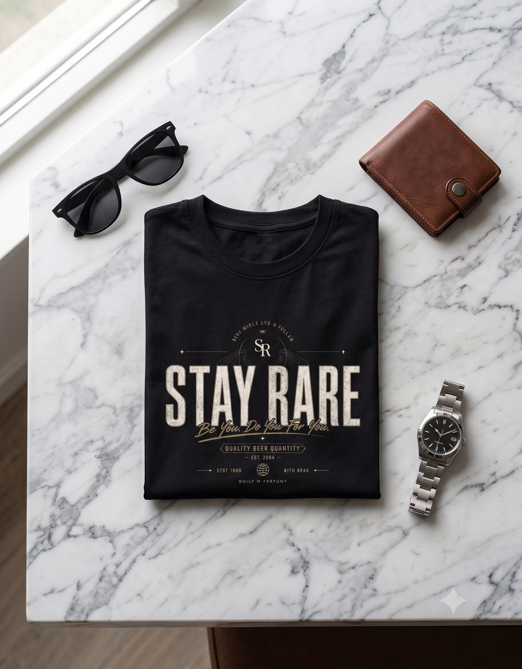 Stay Rare Classic T-Shirt – Men's Graphic Tee