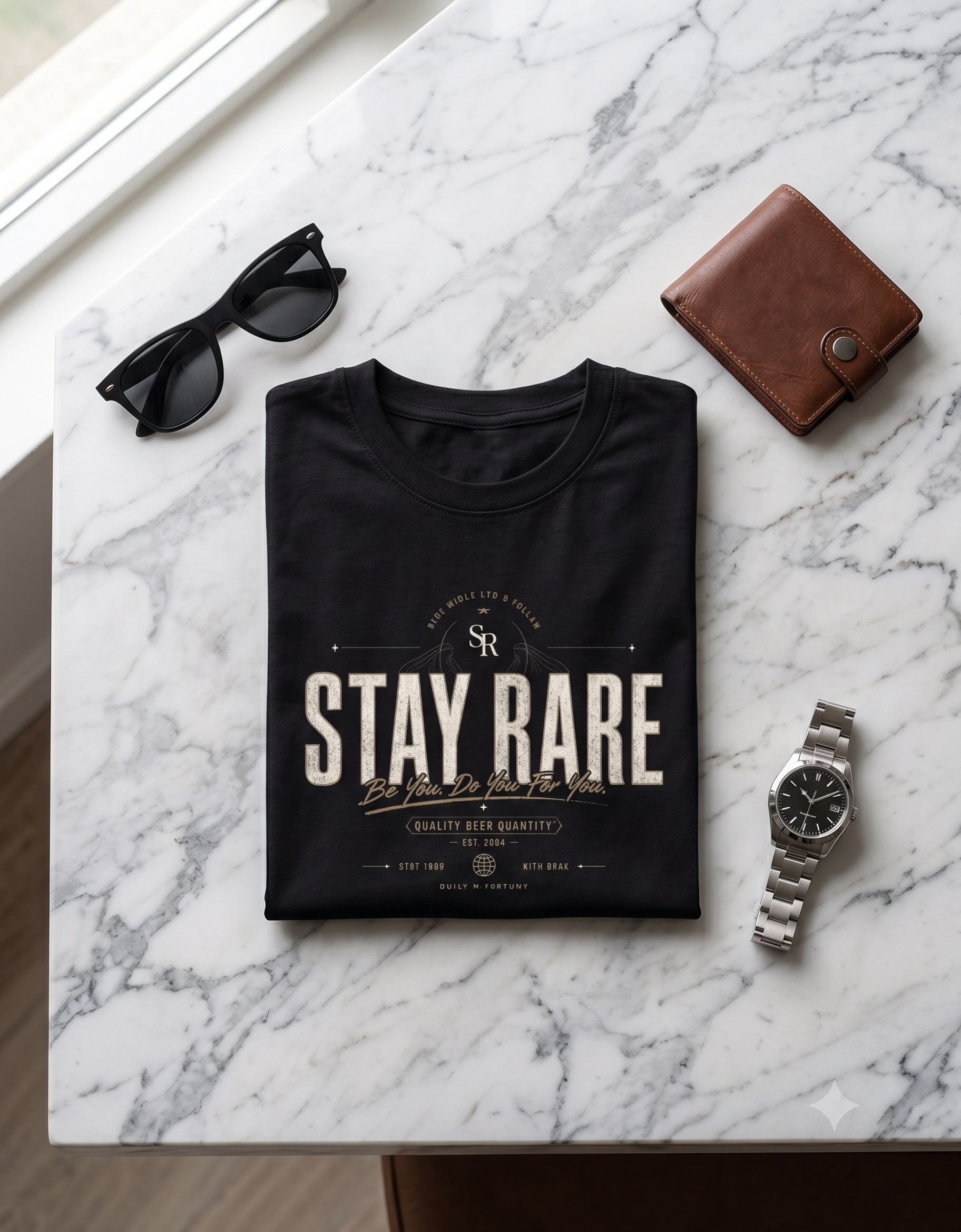 Stay Rare Classic T-Shirt – Men's Graphic Tee