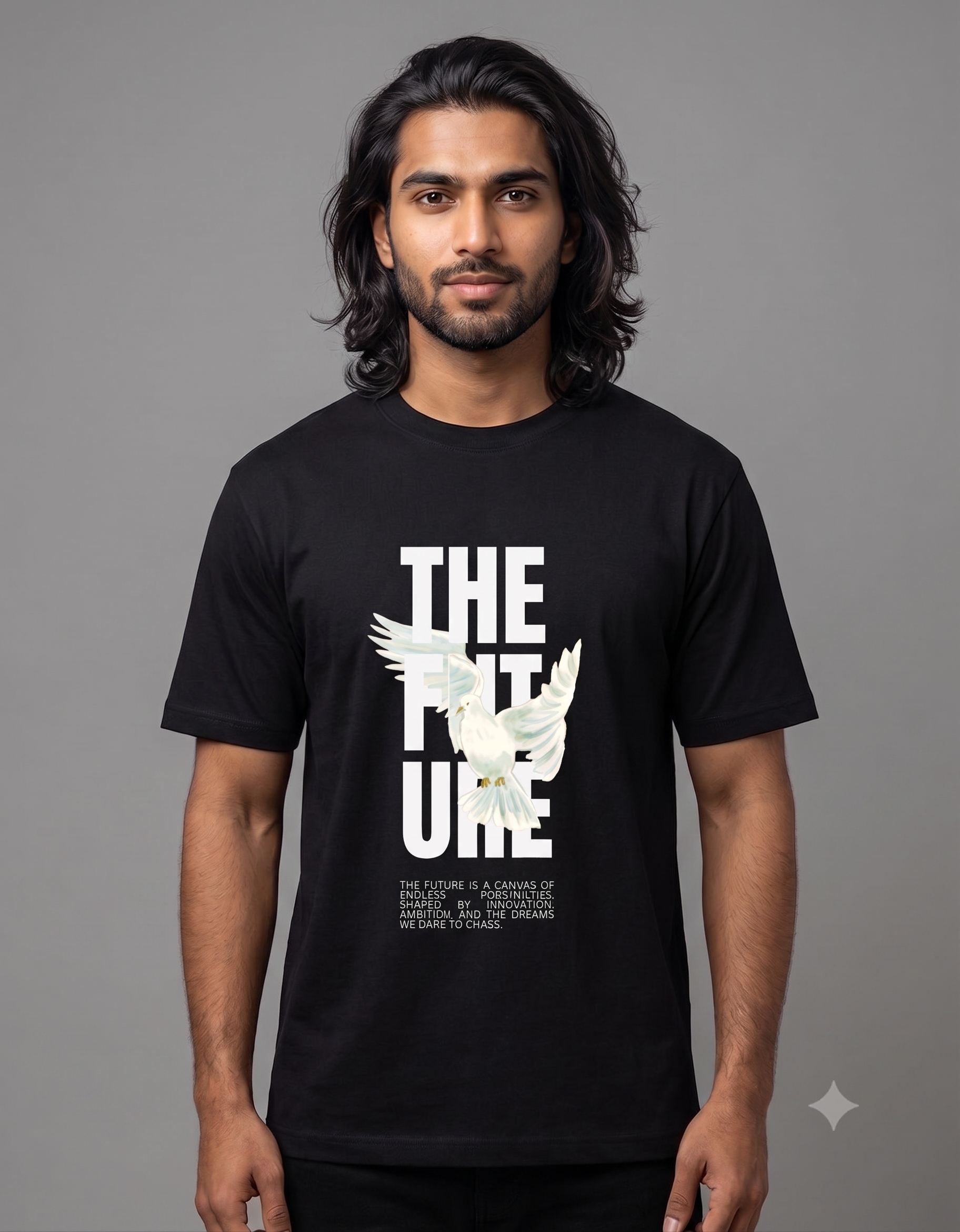 The Future Inspirational Watercolor Dove Classic T-Shirt – Unisex Graphic Tee