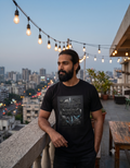 Built From Hustle Metallic Emblem Classic T-Shirt – Unisex Streetwear Tee