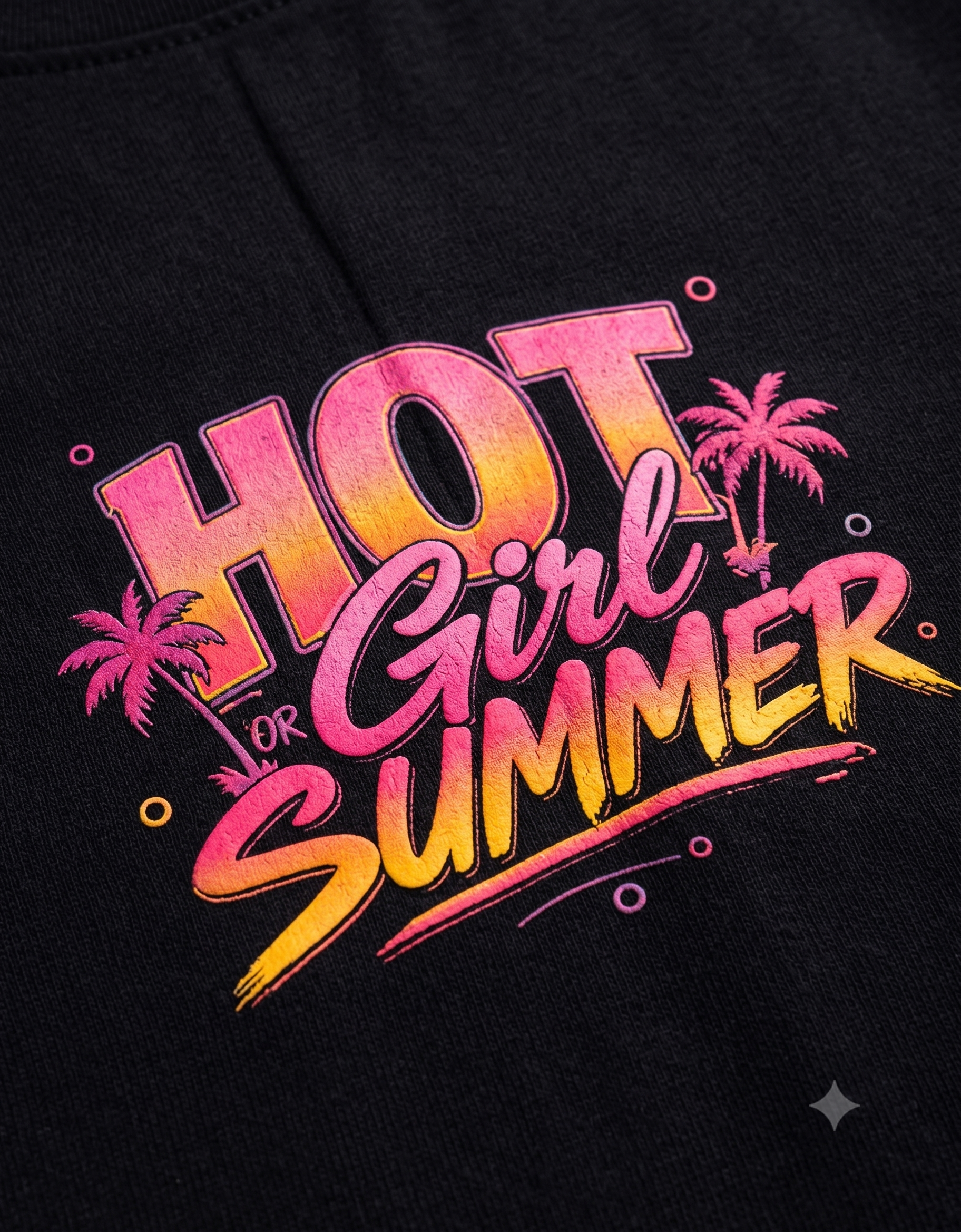 Hot Girl Summer Crop Top – Women's Graphic Tee