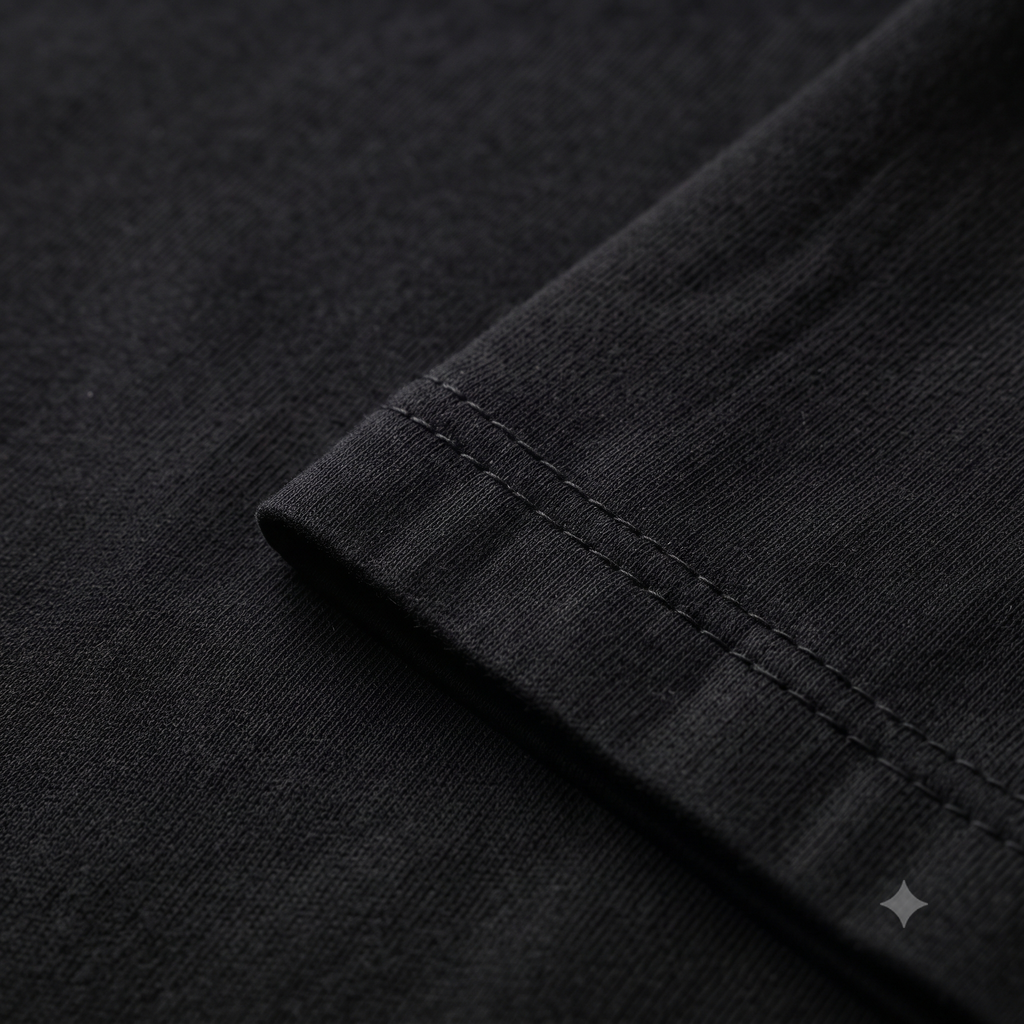 Plain	Black	Oversized	T-Shirt