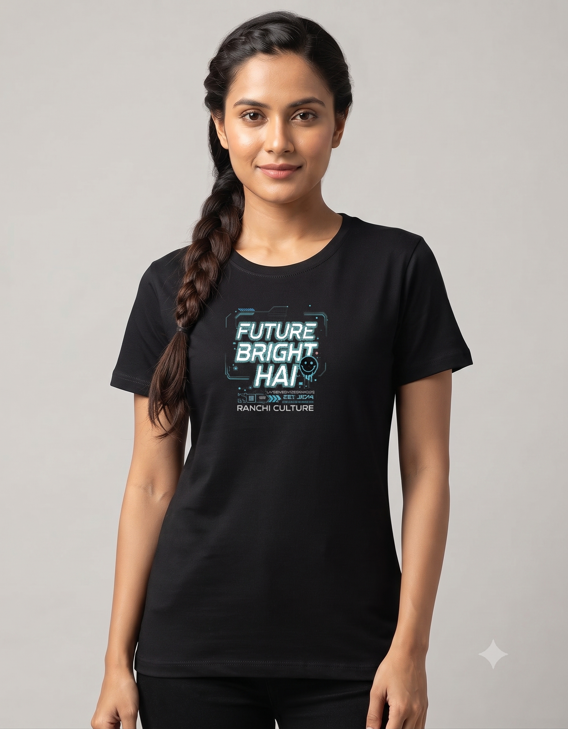 Future Bright Hai Classic T-Shirt – Women's Graphic Tee