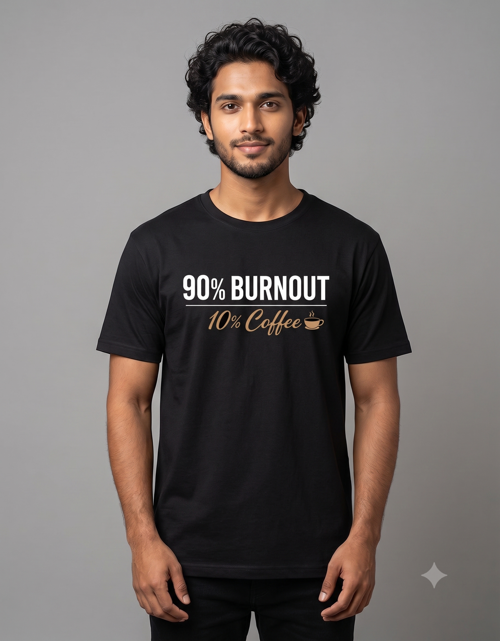 90-burnout-10-coffee-classic-t-shirt