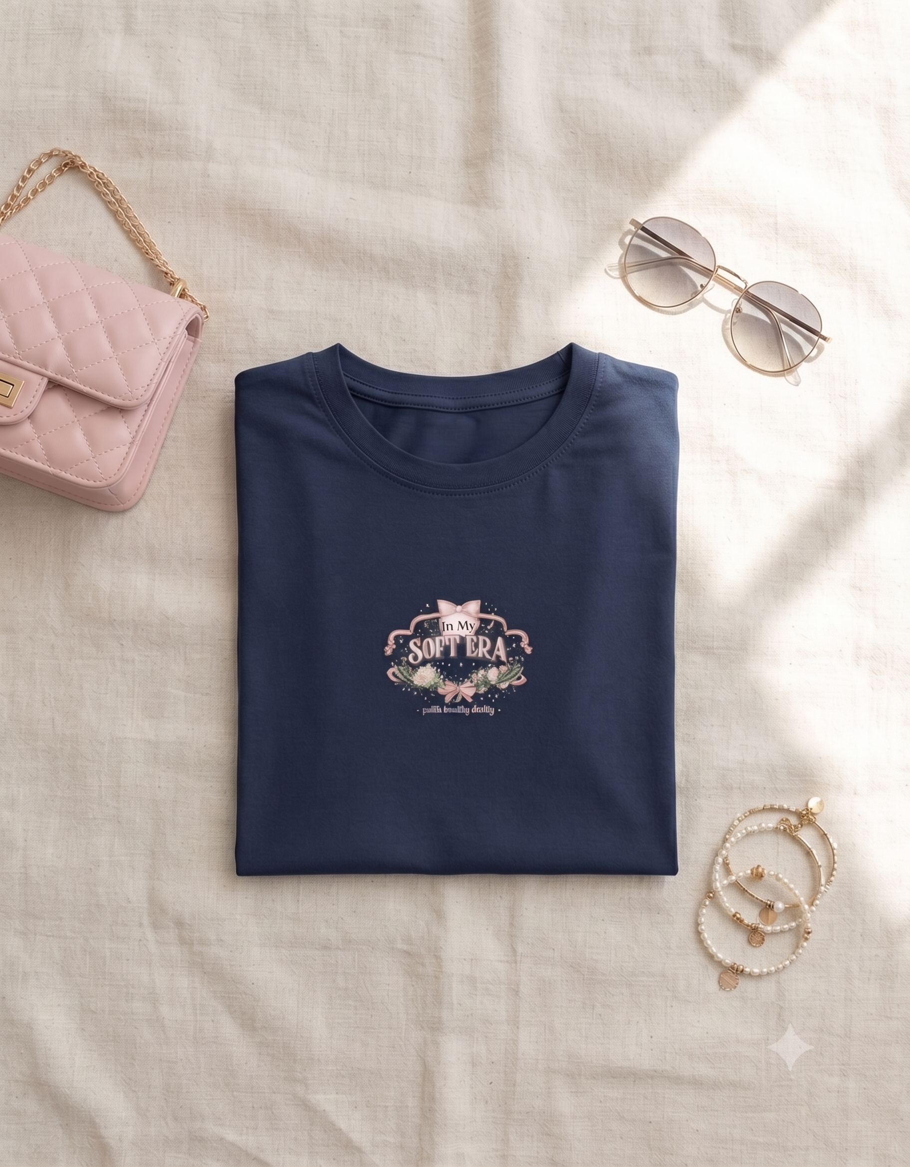In My Soft Era Crop Top – Women's Graphic Tee