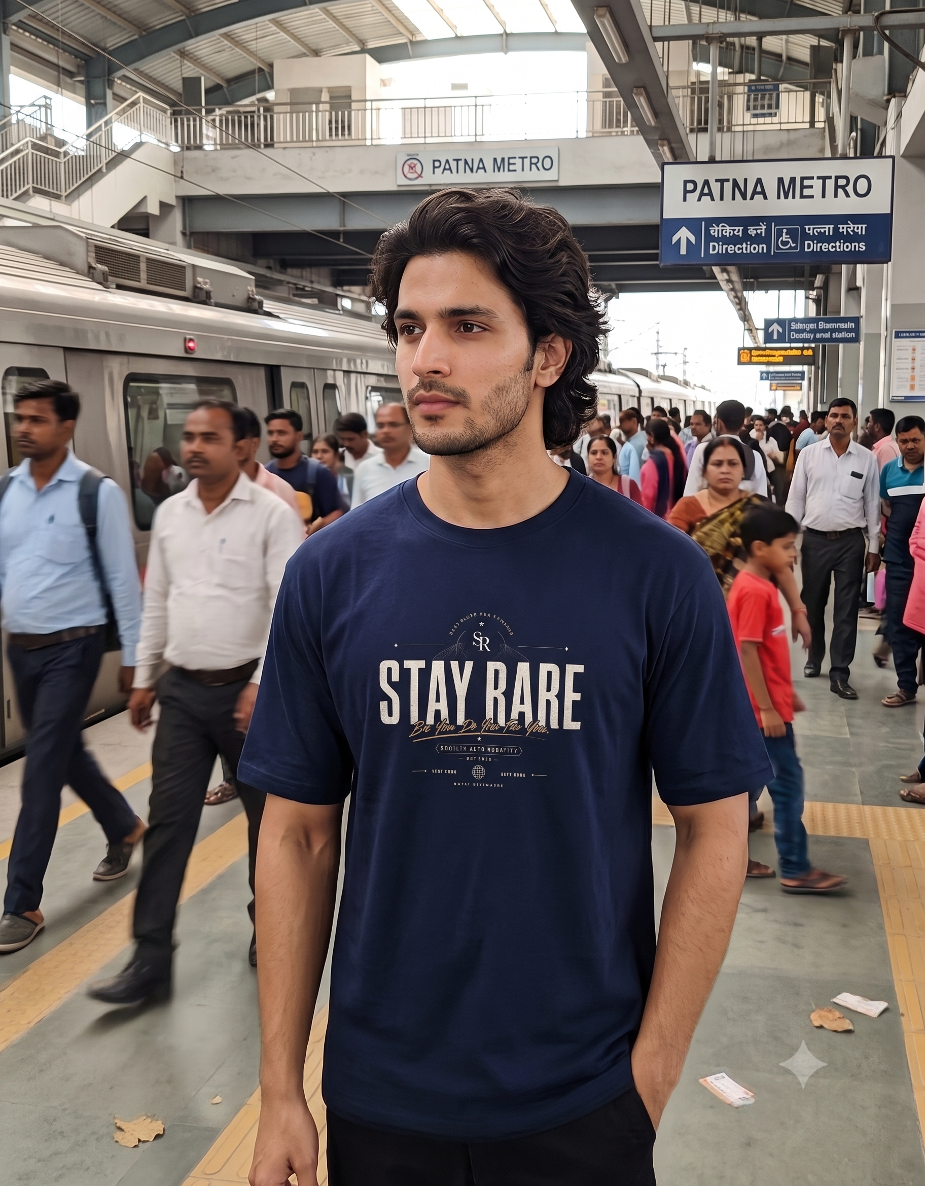 Stay Rare Classic T-Shirt – Men's Graphic Tee