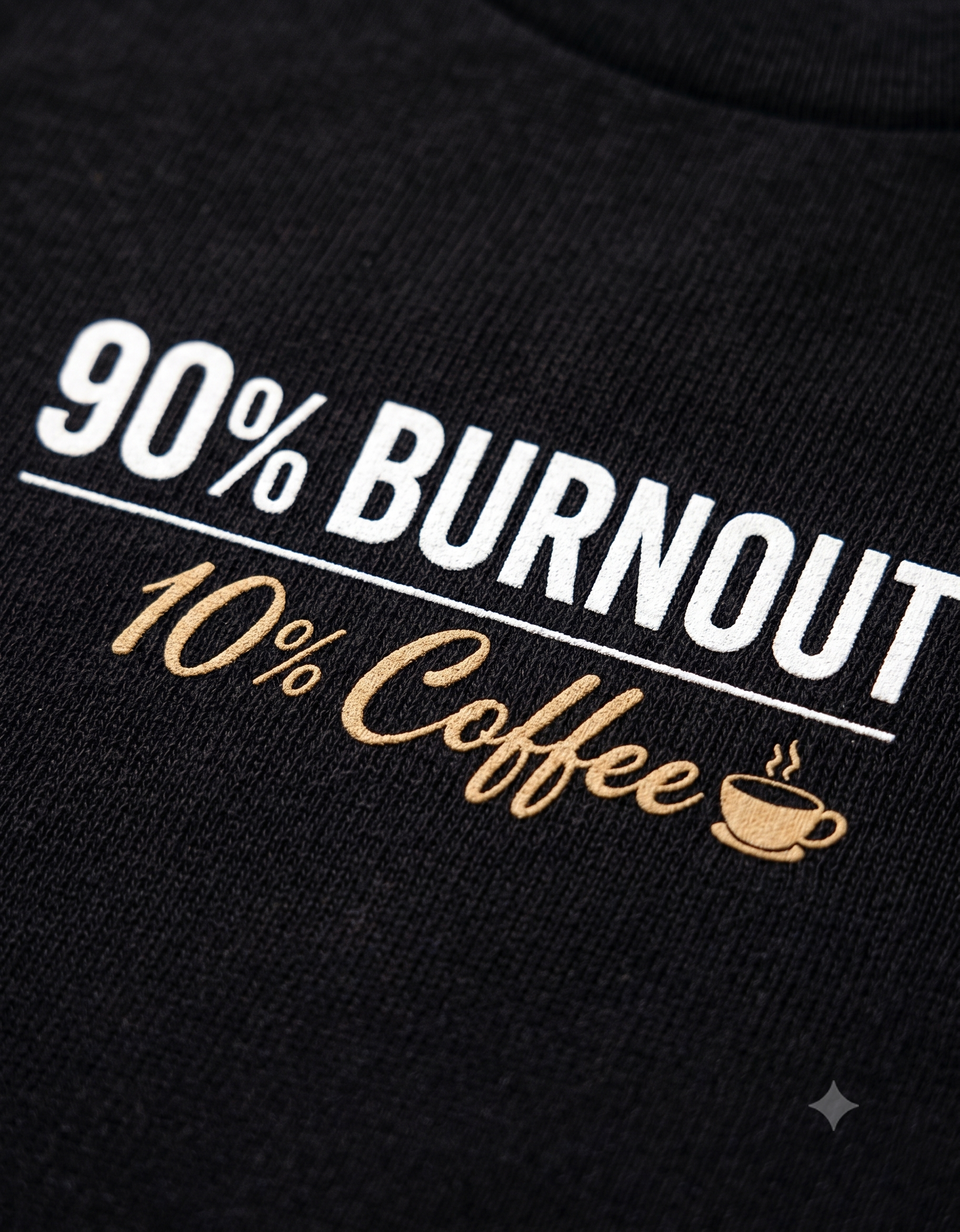 90-burnout-10-coffee-classic-t-shirt