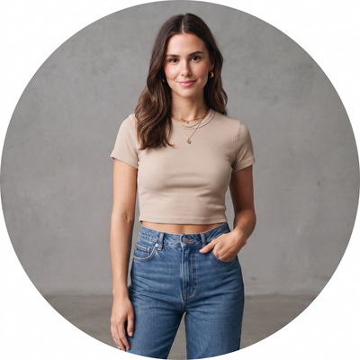 Crop Top Plain