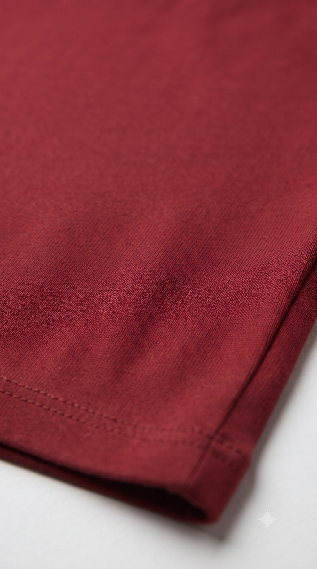 Red	Plain	Crop	Top