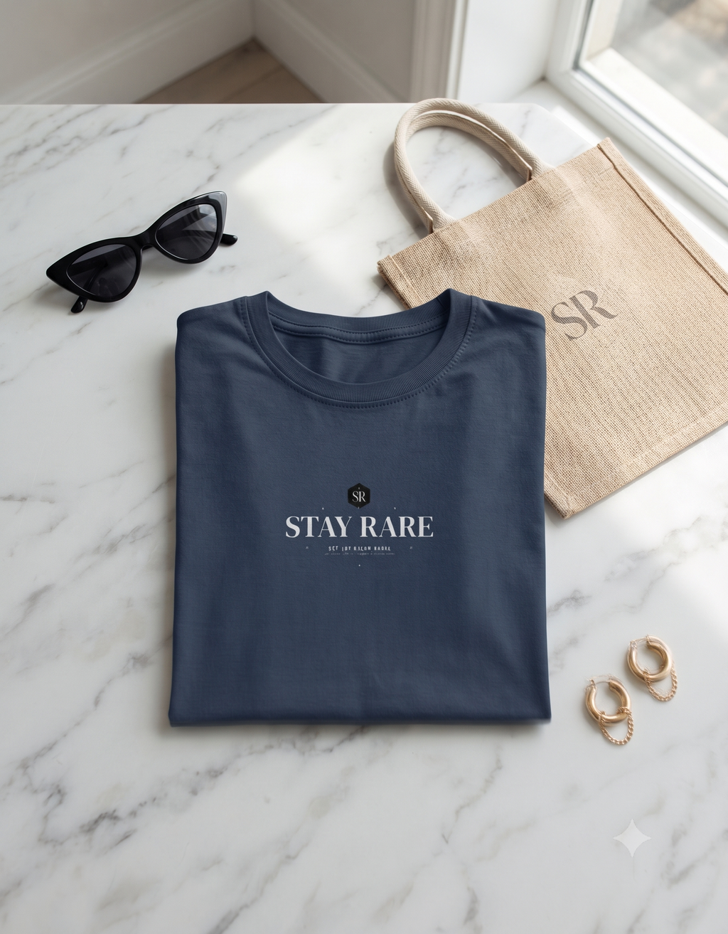 Stay Rare Crop Top – Women's Graphic Tee