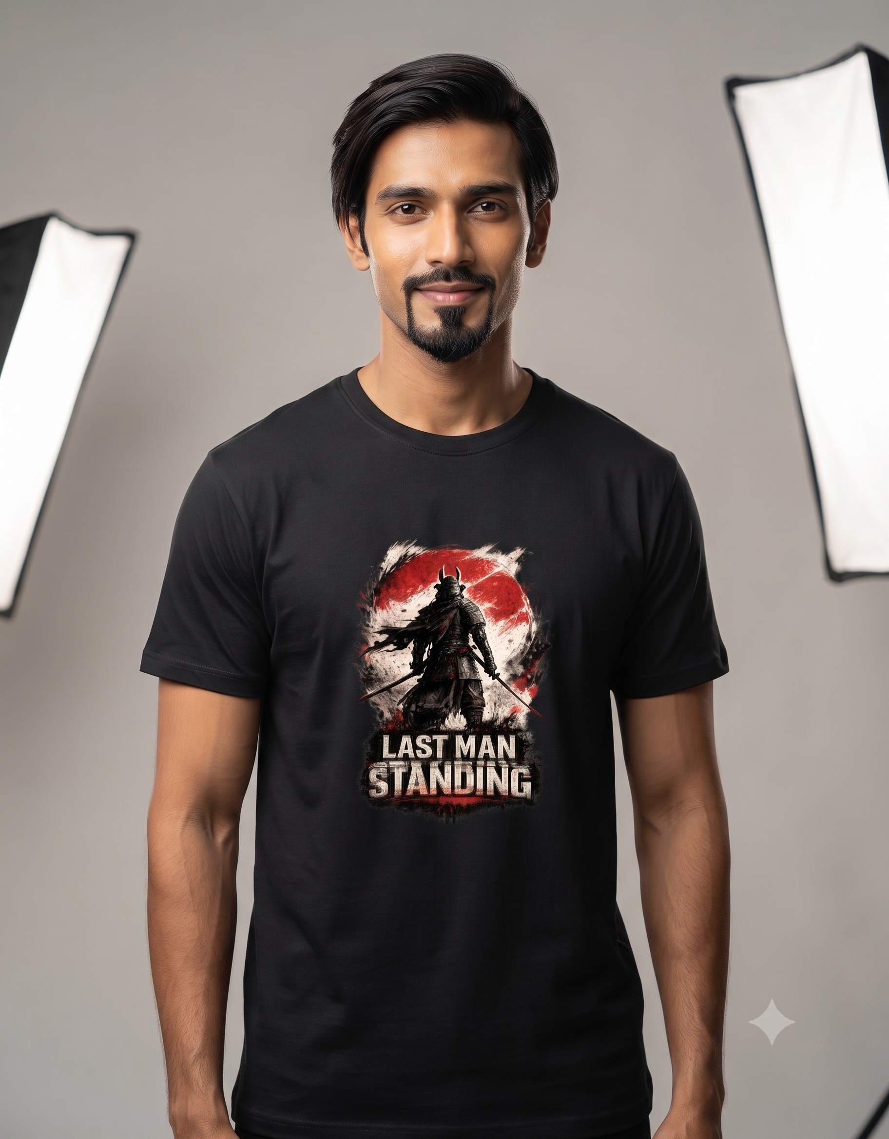Last Man Standing Samurai Classic T-Shirt – Men's Graphic Tee