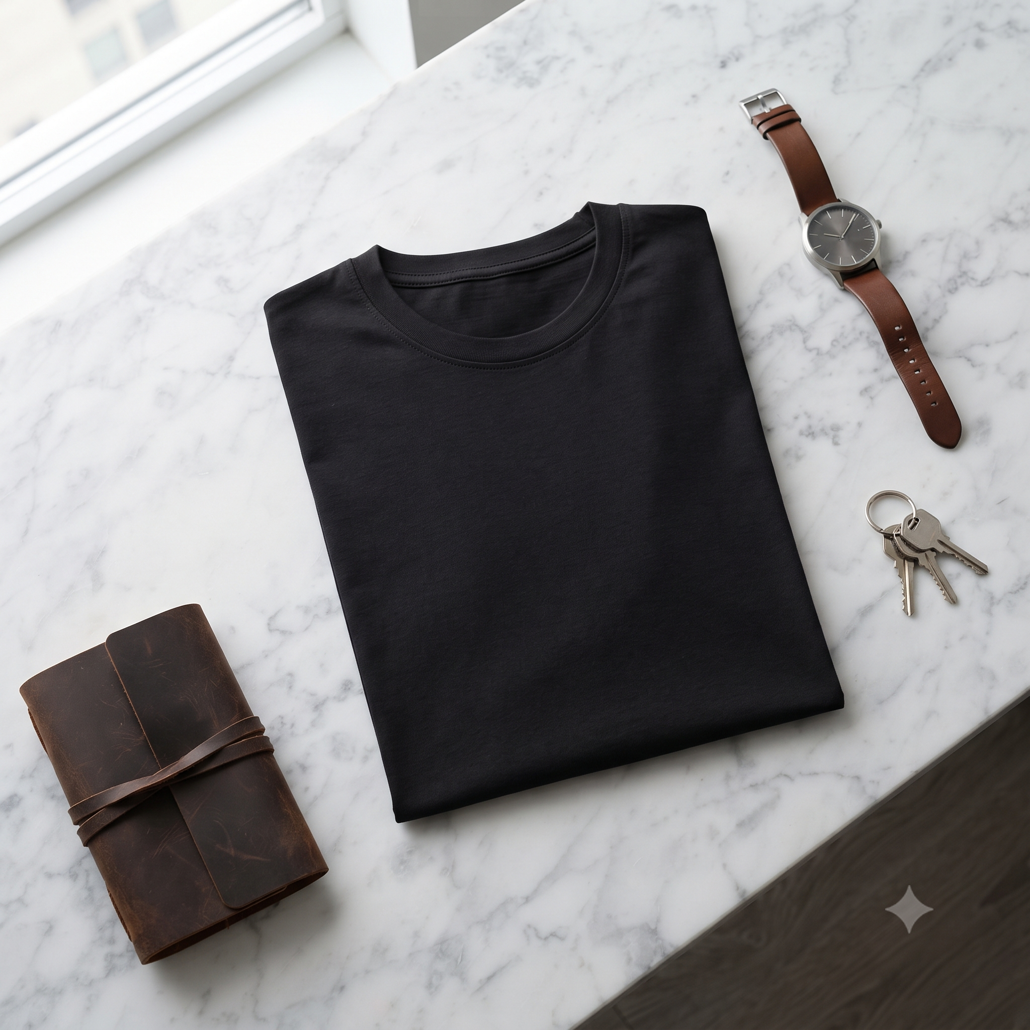 Plain	Black	Oversized	T-Shirt