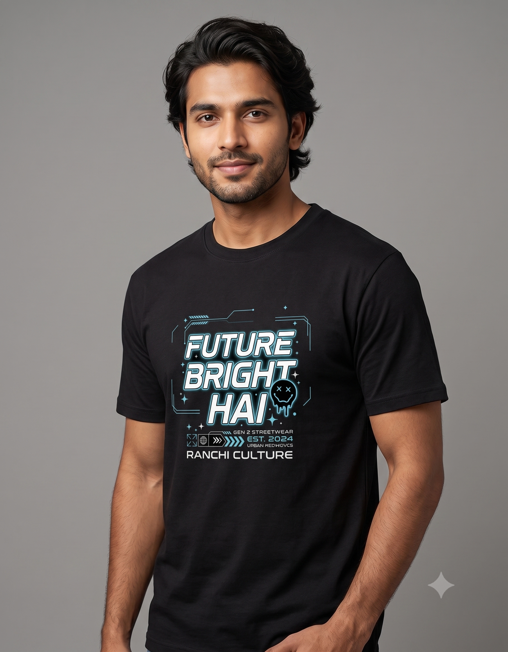 Future Bright Hai Classic T-Shirt – Streetwear Graphic Tee