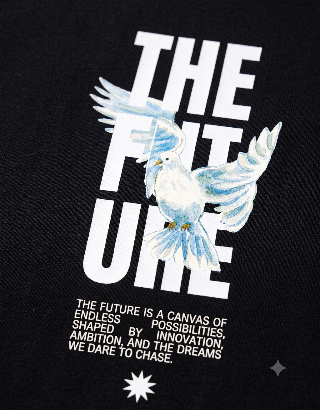 The Future Inspirational Watercolor Dove Classic T-Shirt – Unisex Graphic Tee