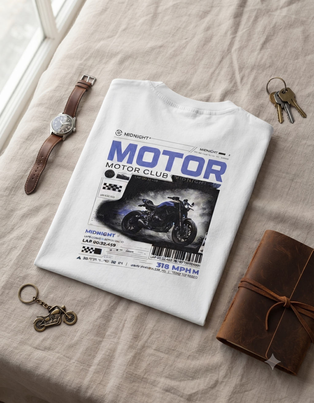 Motor Club Racing Classic T-Shirt – Men's Graphic Tee
