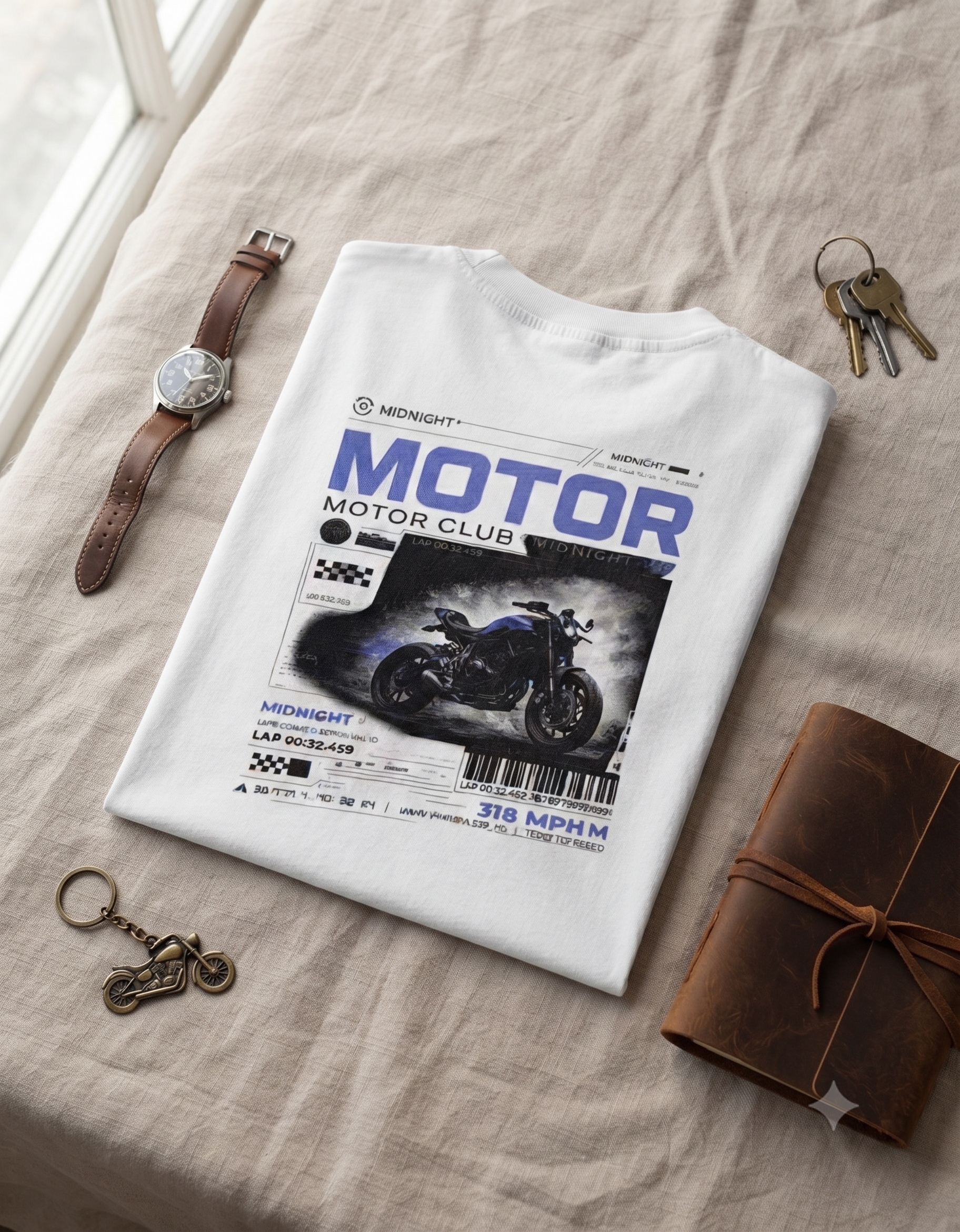 Motor Club Racing Classic T-Shirt – Men's Graphic Tee
