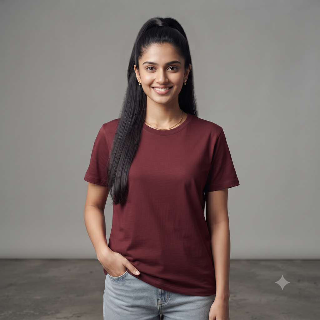 Plain	Beige	T-Shirt