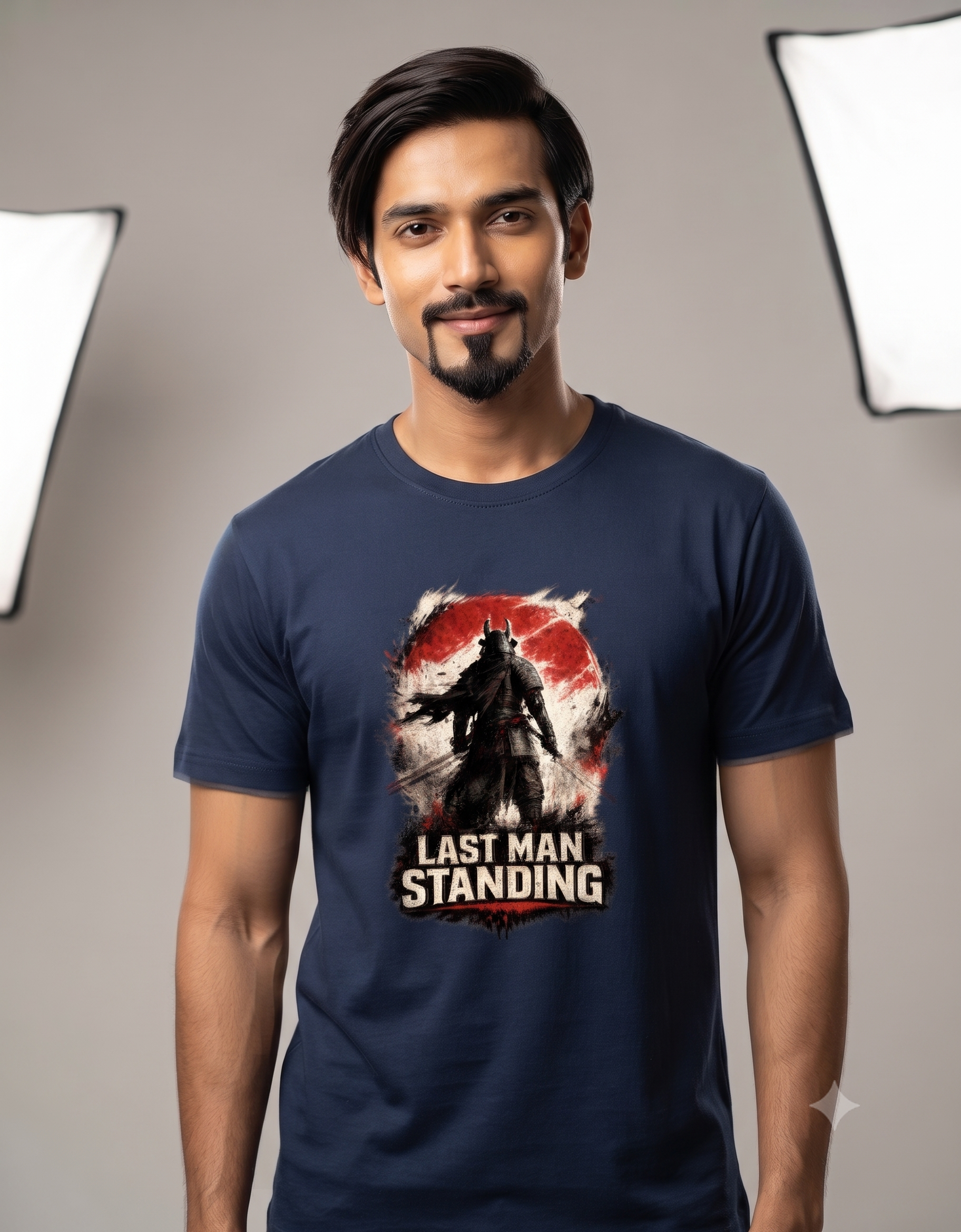Last Man Standing Samurai Classic T-Shirt – Men's Graphic Tee