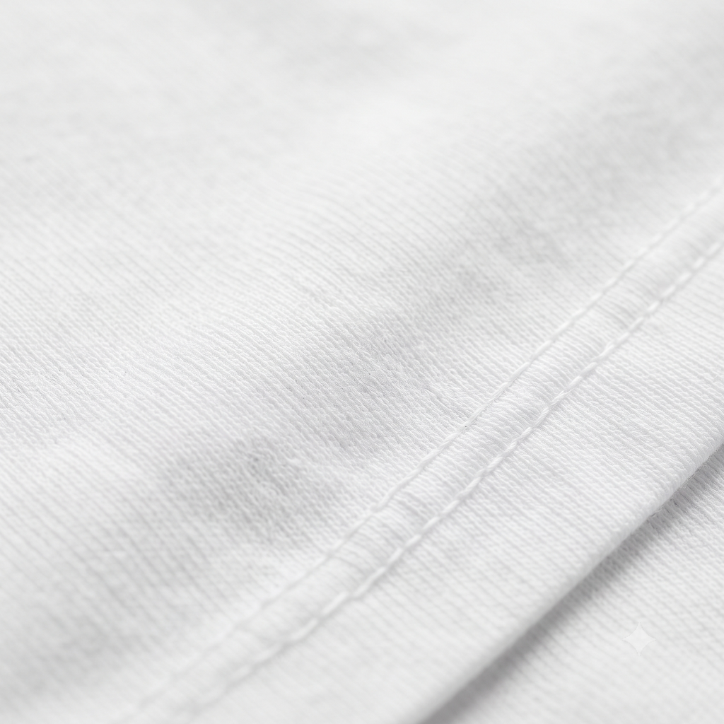 Plain	White	Oversized	T-Shirt