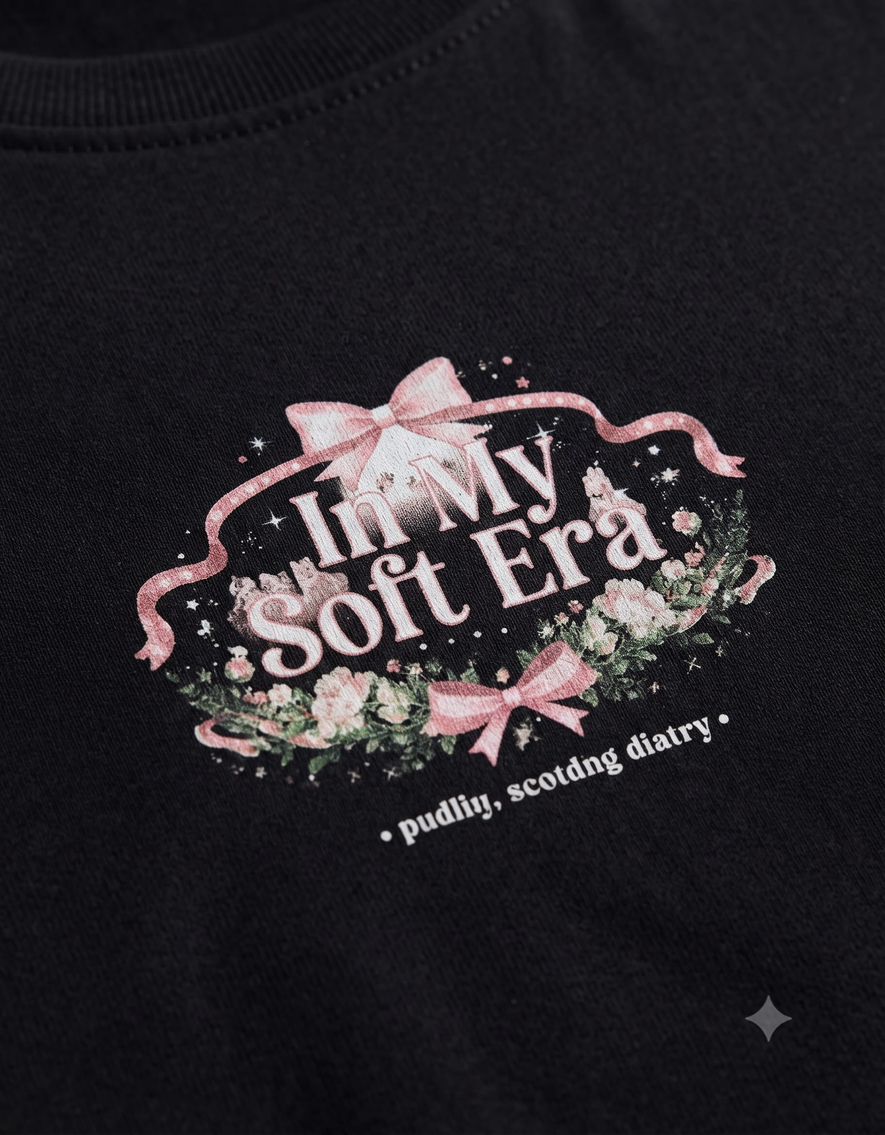 In My Soft Era Crop Top – Women's Graphic Tee
