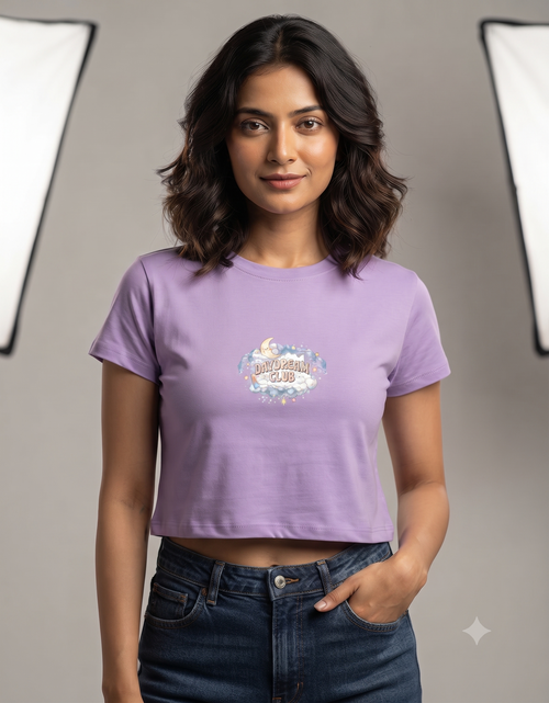 Daydream Club Crop Top – Women's Graphic Tee