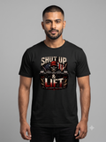 Shut Up & Lift Skull Classic T-Shirt – Men's Graphic Gym Tee