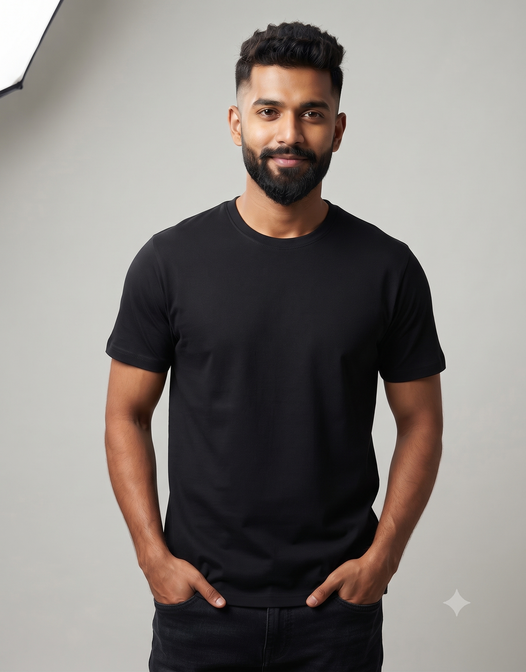 Plain Black T-Shirt